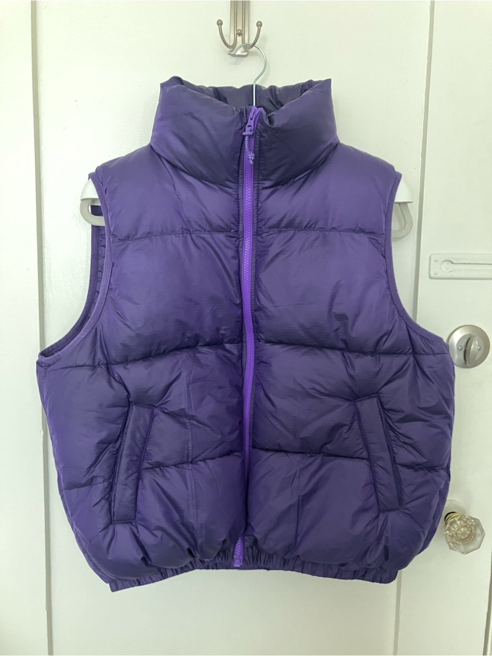 Basin & Range Purple Puffer Vest, size L